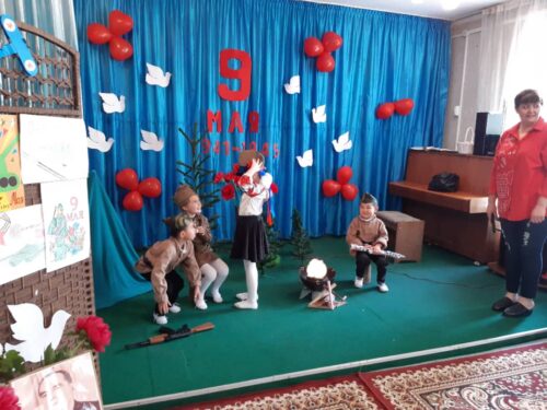 Детский сад №5 "Алтын Балалык" отпраздновал праздгик 9-мая ДЕНЬ ПАОБЕДЫ!!!